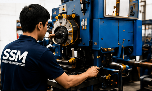 Layanan selang hidraulik dan industri